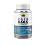 Hair & Nails cu Biotină, Zinc, Extracte de Mei și Coada Calului - Pentru Unghii și Păr Puternice și Sănătoase - Tehnologie SuperGelée Vita Ora