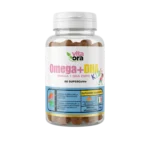 Omega și DHA Copii - Susține Dezvoltarea Creierului și Concentrarea - Tehnologie SuperGelée Vita Ora