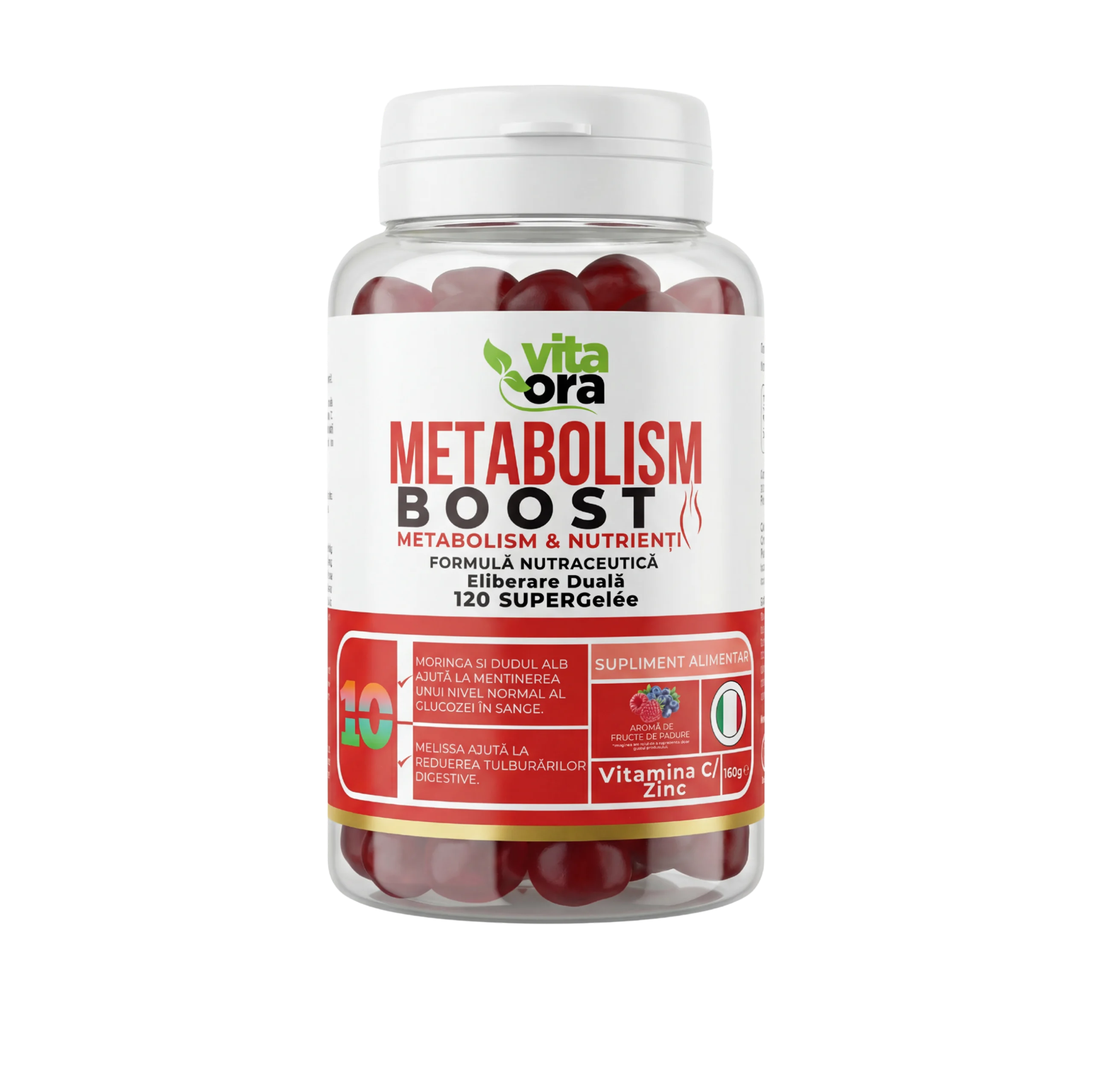 Metabolism Boost SUPERGelée - Suport pentru Metabolism și Energie, Tehnologie Supergelée Vita Ora