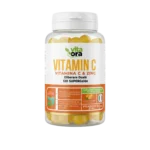 Vitamina C & Zinc SUPERGelée - Supliment pentru Imunitate și Energie Zilnică (Adulți), Tehnologia Supergelée Vita Ora