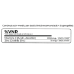 Vitamina C & Zinc SUPERGelée - Supliment pentru Imunitate și Energie Zilnică (Adulți), Tehnologia Supergelée Vita Ora - imagine 4