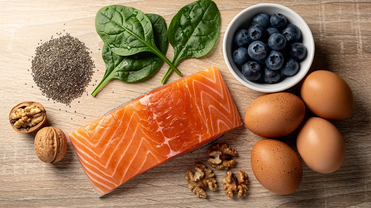 Alimente bogate în Omega-3 pentru dezvoltarea creierului