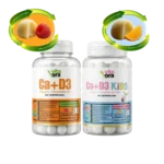 Pachet Familie Oase Puternice • Calciu și Vitamina D3 Copii + Calciu și Vitamina D3 Adulți