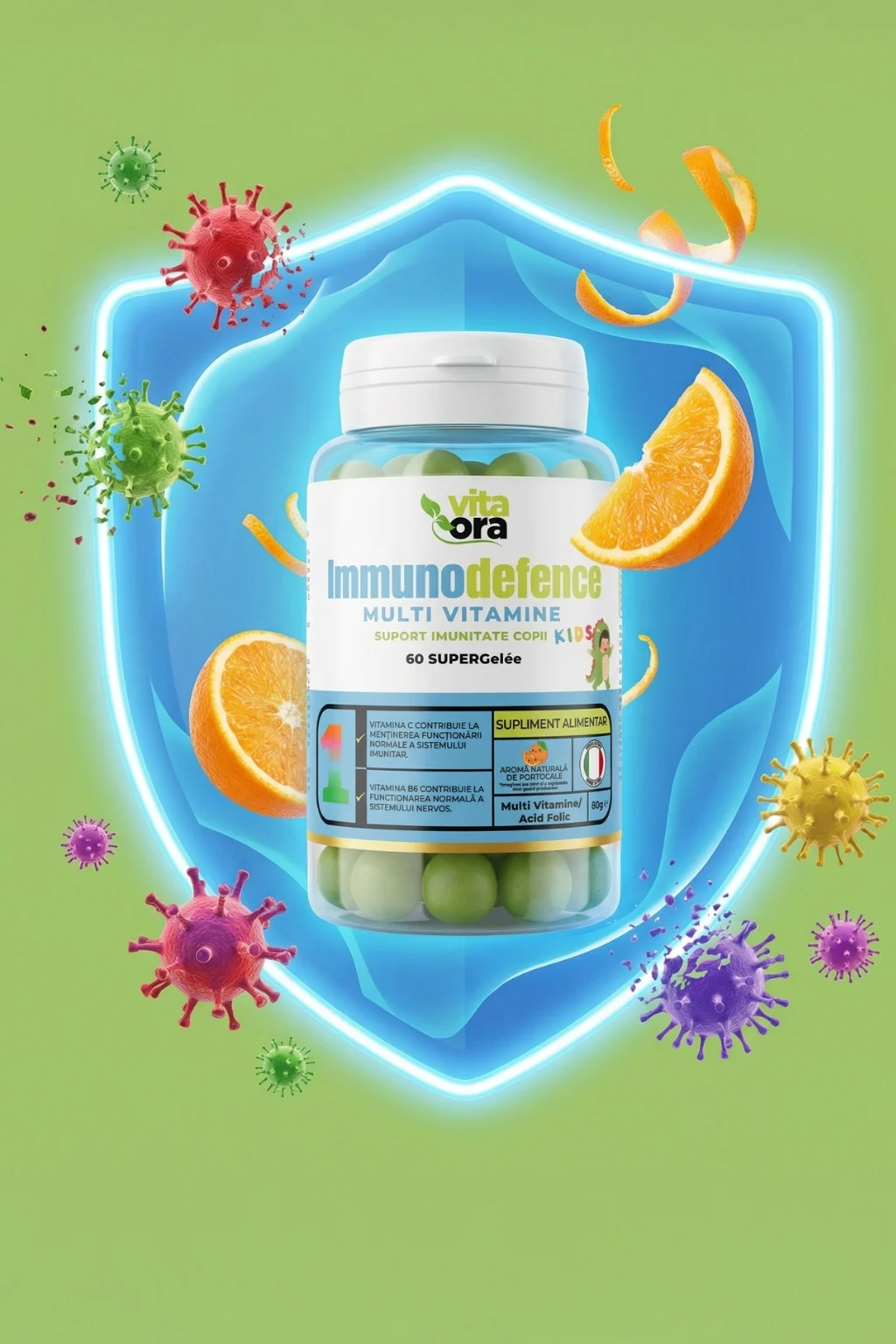 Acasă &bull; SuperGelee Immunodefence Kids HomePage